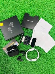 Pro 2 Wireless Earbuds Black Bluetooth 5.3 ANC Touch Control Earbuds