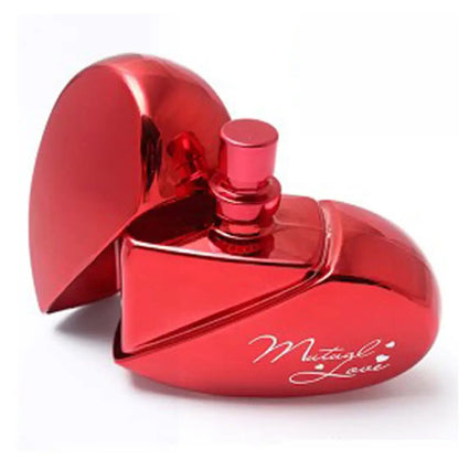 Heart Shaped Perfume Bottle for Women, Glossy Finish, Long Lasting Scent