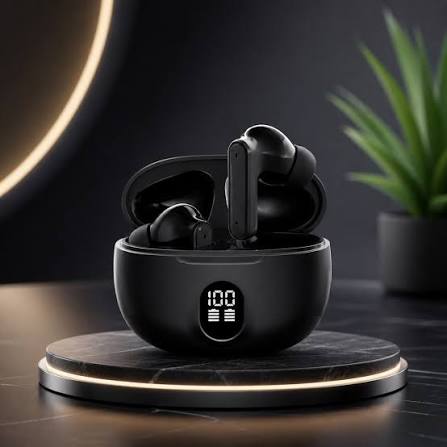 Stereo Wireless Earbuds Bluetooth 5.2 HD Sound Touch Control Earbuds